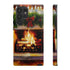 Candles on the Hearth Decorated for Christmas - Impact Resistant Phone Case Samsung Galaxy S22 Ultra Matte